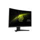 MSI Monitor GAMING MAG 244C Ívelt VA LED 23,6" FHD 1920x1080, 16:9, 3000:1 CR, 250cd/m2, 4ms, 180Hz, DP, HDMI