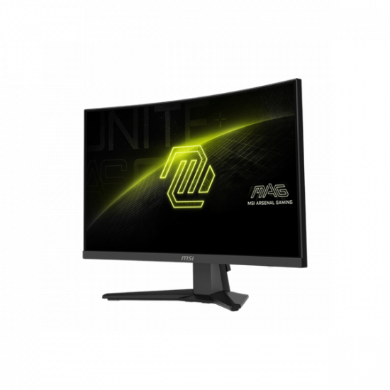 MSI Monitor GAMING MAG 244C Ívelt VA LED 23,6" FHD 1920x1080, 16:9, 3000:1 CR, 250cd/m2, 4ms, 180Hz, DP, HDMI