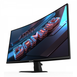 GIGABYTE Ívelt VA LED Monitor 27" GS27QCA 2560x1440, 2xHDMI/Displayport