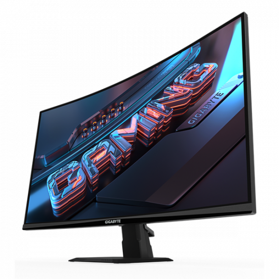 GIGABYTE Ívelt VA LED Monitor 27" GS27QCA 2560x1440, 2xHDMI/Displayport
