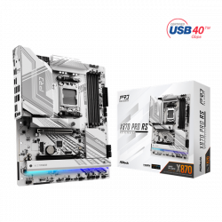 ASROCK Alaplap AM5 X870 PRO RS AMD X870, ATX