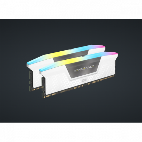 CORSAIR Memória VENGEANCE RGB DDR5 Light Enhancement Kit, Fényerősítő készlet, fehér
