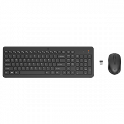 HP vezeték nélküli billentyűzet és egér 330 - fekete
