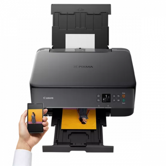 CANON Tintasugaras MFP 3in1 PIXMA TS5350i (FEKETE), A4, FF 13 k/p, SZ 6,8 k/p, 4800x1200dpi, duplex, USB/WIFI