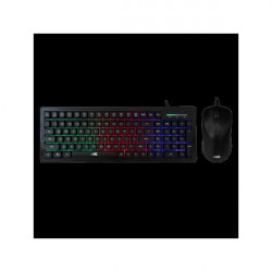 BARACUDA BGC-011B ORCA-B gamer combo fekete billentyűzet (memb. ang.) + egér
