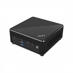 MSI Business DT Cubi N ADL S-225BEU, Intel N100, Intel HD Graphics, M.2 NVME, 4xUSB, USB-C, HDMI, DP, 2xRJ45, Black