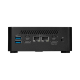 MSI Business DT Cubi NUC 1M-249BEU, Core 7 150U, DDR5, NVME, 2,5", AX+BT5.3, Thunderbolt4 x2, RJ45 x2, HDMI x2, Black