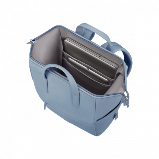 SAMSONITE Notebook hátizsák 151628-1310 4PACK LPT SQUARED BP 14.1" DUSTY BLUE