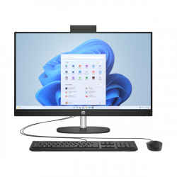 HP AIO 27-cr0010nn 27" FHD AG IPS 300d, Core i3-N300 2.4GHz, 8GB, 512GB SSD, fekete