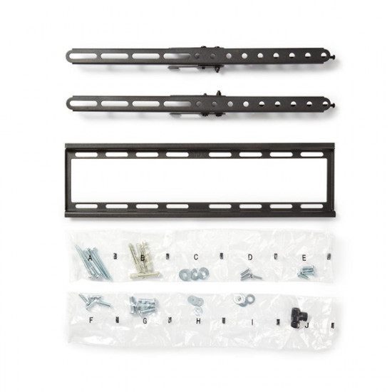 Nedis TVWM1131BK LCD TV / monitor fali tartó konzol 23-55 ",súly: 35 kg, Dönthető: 12 °, Acél