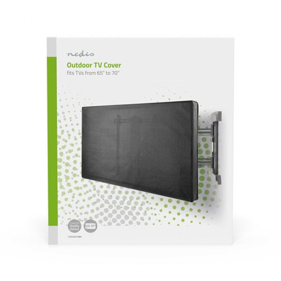 Nedis TVOC6570BK TV takaró ponyva 65-70"