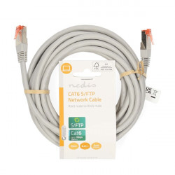 Nedis CCGL85220GY50 UTP / FTP Cat6 patch kábel, RJ45 aranyozott érintkezők, 10/100/1000 Mbit/s, hossz 5m