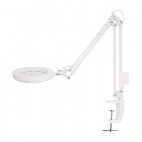 Nedis MAGLE2WT nagyítós asztali lámpa, 3 dioptria, 6500 K, 6 W, 700 lm, szervizeknek / kozmetikusoknak