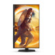 AOC Gaming 180Hz monitor 27" Q27G4XN, 2560x1440, 16:9, 300cd/m2, 0,5ms, 2xHDMI/DisplayPort, áll. mag. pivot