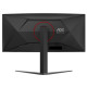 AOC Ívelt Gaming 240Hz monitor 34" CU34G4Z, 3440x1440, 21:9, 450cd/m2, 0,5ms, HDMIx2/DisplayPort/USBx2