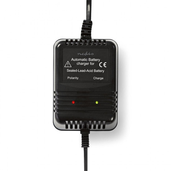 Nedis BACCH02 ólom savas (zselés) akku töltő 2,3 / 6,9 / 13,8 V DC | 0,6 A