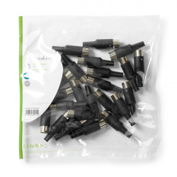 Nedis forrasztható DIN dugó, CAVC20903BK