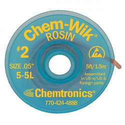 (Nedis) Chemtronics ón szívó, kiforrasztó szalag, 1.27mm x 1.5m, CHEM-WIK AA