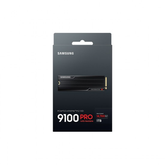 SAMSUNG 9100 PRO with Heatsink PCIe 5.0 NVMe™ M.2 SSD 1TB