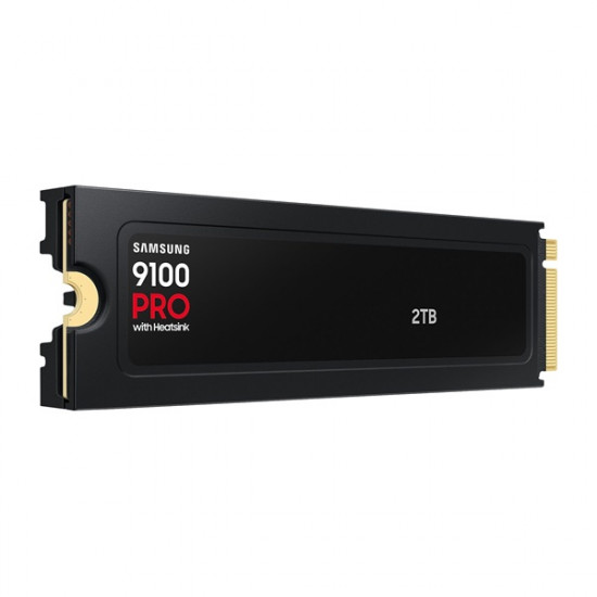 SAMSUNG 9100 PRO with Heatsink PCIe 5.0 NVMe™ M.2 SSD 2TB