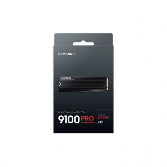 SAMSUNG 9100 PRO with Heatsink PCIe 5.0 NVMe™ M.2 SSD 2TB