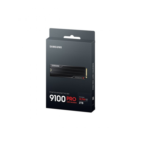 SAMSUNG 9100 PRO with Heatsink PCIe 5.0 NVMe™ M.2 SSD 2TB