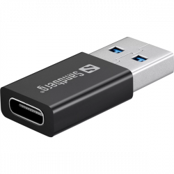 SANDBERG Külső meghajtó, USB-C/A DVD Drive