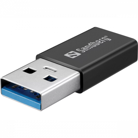 SANDBERG Külső meghajtó, USB-C/A DVD Drive