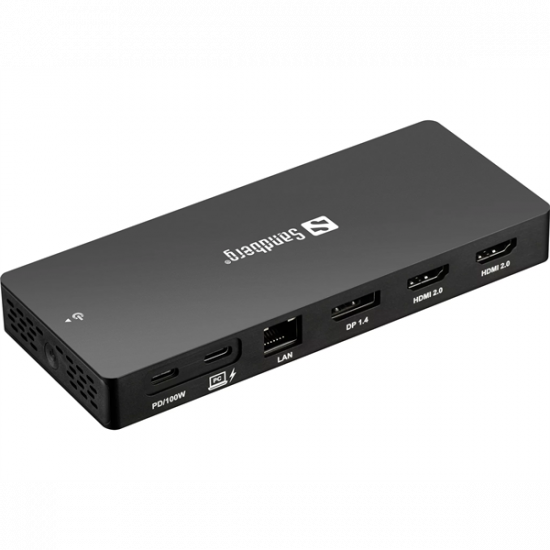 SANDBERG USB-C Dokkoló 13in1 DockingStation Pro