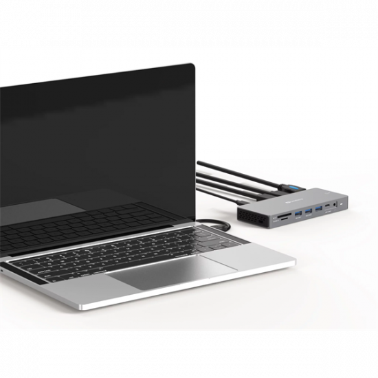 SANDBERG USB-C Dokkoló 13in1 DockingStation Pro