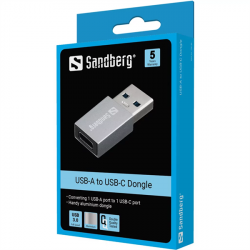 SANDBERG USB-A to USB-C Dongle