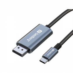 SANDBERG DisplayPort kábel, USB-C to DisplayPort Cable 2M