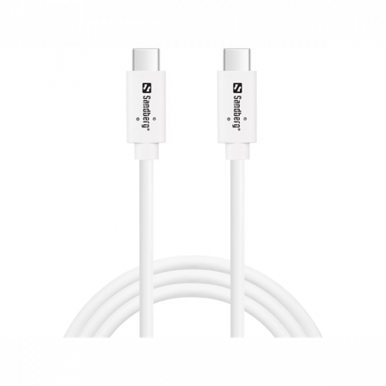 SANDBERG USB-C tartozék, USB-C>C USB 3.1 G2 100W, 1M