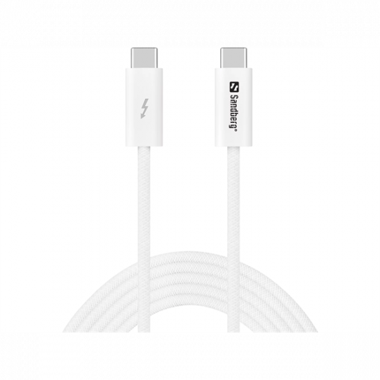 SANDBERG USB-C tartozék, USB-C>C USB4 240W+40Gbps, 2M