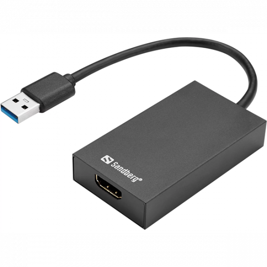 SANDBERG Konverter, USB 3.0 to HDMI Converter