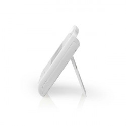 Digitális hőmérő WEST100WT, Beltéri, Beltéri hőmérséklet, Beltéri páratartalom, Fehér