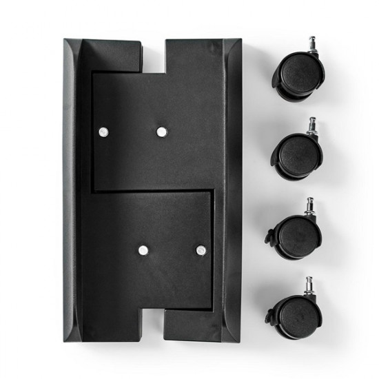 Nedis számítógépes kocsi CSTD101BK Állítható szélesség Full Motion 14,5 - 24,2 cm 20 kg Fém Műanyag Fekete