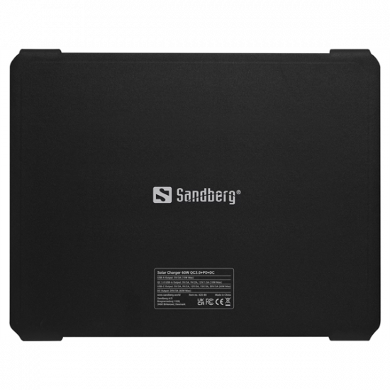 SANDBERG Napelemes töltő, Solar Charger 60W QC3.0+PD+DC