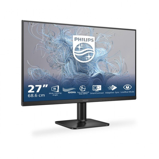 PHILIPS monitor 27" 27E2N1100L/00, 1920 x 1080, 16:9, 250 cd/m2, 4 ms, VGA/HDMI, 100Hz