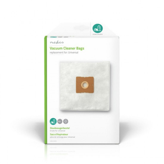 Nedis DUBG220UNE4 univerzális porzsák, 4db/csomag