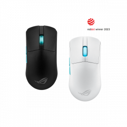 ASUS Vezetékes / Vezeték Nélküli egér HARPE ACE AIM LAB EDITION USB Optikai, Fehér 36000DPI