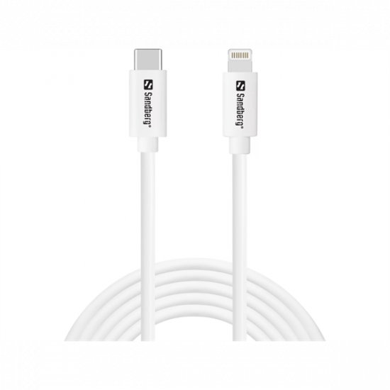 SANDBERG Töltőkábel, USB-C PD to Lightning FMI 2m