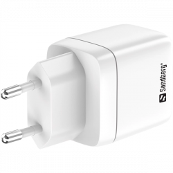 SANDBERG Hálózati töltő, 2 in 1 Charger 1x USB C 1x USB 35W