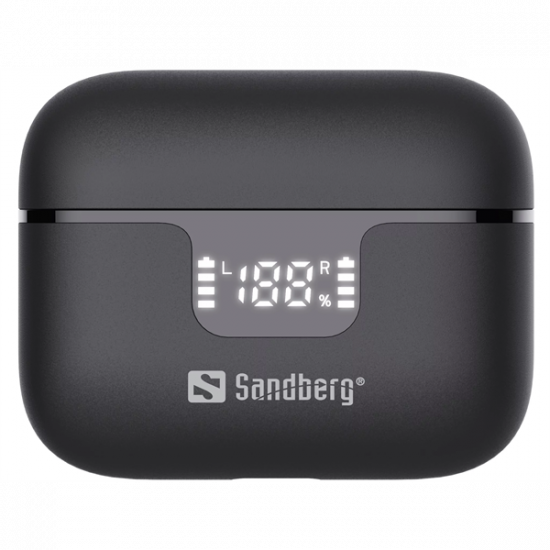 SANDBERG Fülhallgató, Wireless Earbuds ANC+ENC