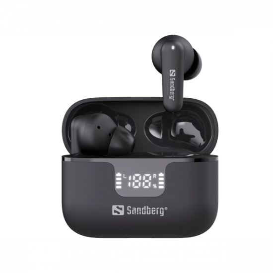 SANDBERG Fülhallgató, Wireless Earbuds ANC+ENC