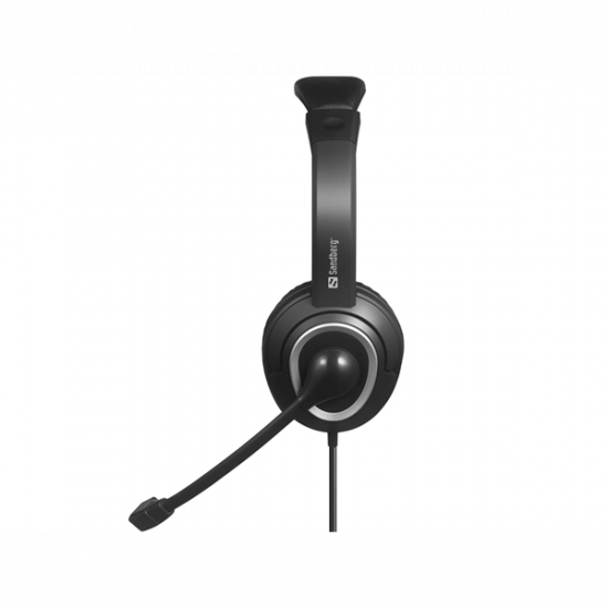 SANDBERG Headset mikrofonnal, USB-C Chat Headset