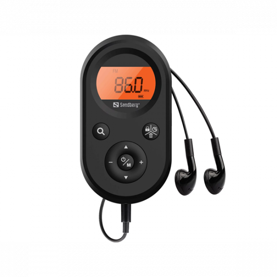 SANDBERG Rádió, Pocket Radio FM+AM Recharge