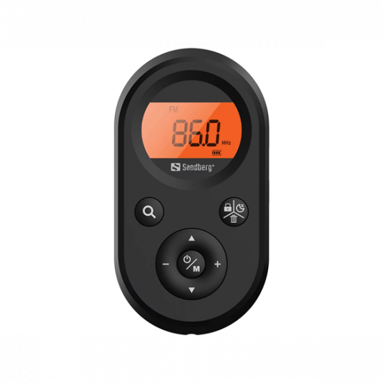 SANDBERG Rádió, Pocket Radio FM+AM Recharge