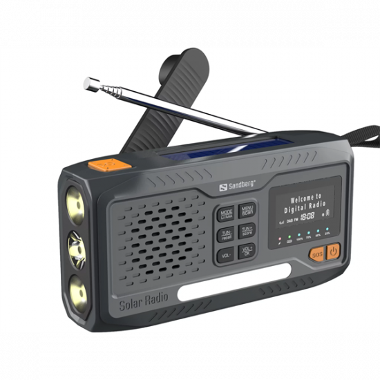 SANDBERG Rádió, Survivor DAB radio All-in-1 4500