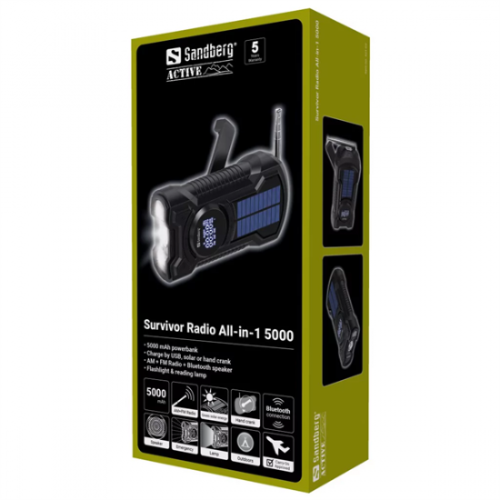 SANDBERG Rádió, Survivor Radio All-in-1 5000